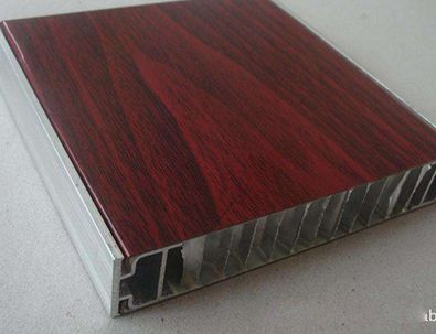 仿木紋鋁蜂窩板